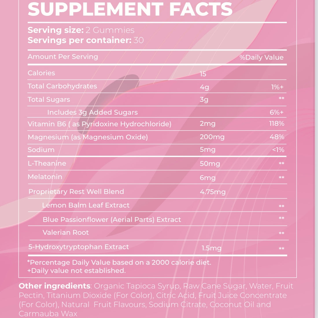 Melatonin sleep gummies