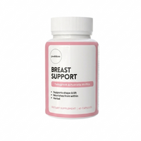 Breast Support Capsules | Natural Herbal Pills for Bigger Bust, Lift & Firmness | Non-Invasive Breast Enhancement Supplement