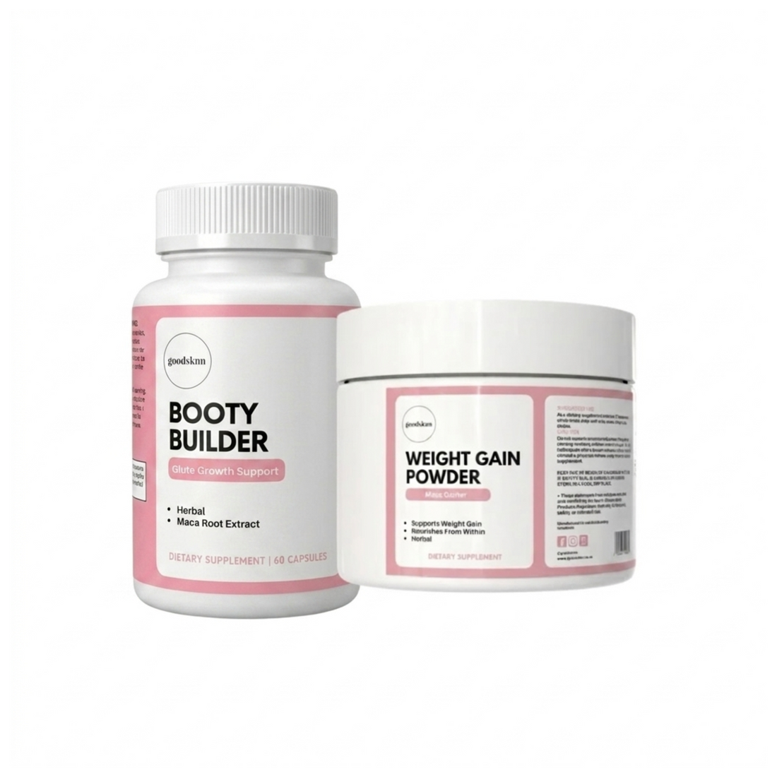 Booty Bundle | Herbal Supplements for Bigger Booty & Healthy Weight Gain